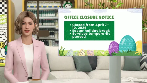 Easter Break Notice
