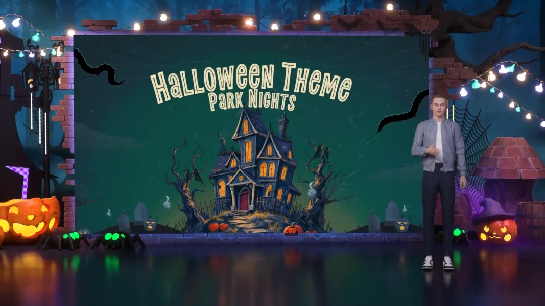 Halloween Theme Park Promo