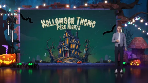 Halloween Theme Park Promo