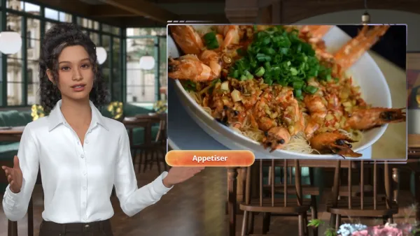 Tailored Menu Recommendation