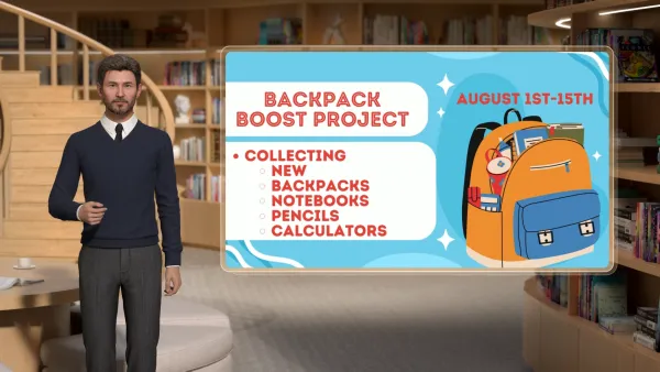 Donation Drive Promo