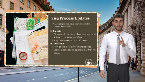 Tourism Policy Update