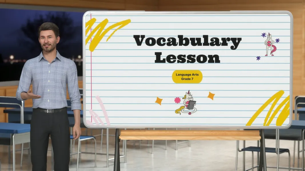 Vocabulary Lesson